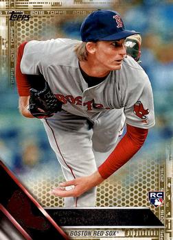 2016 Topps - Gold #109 Henry Owens Front