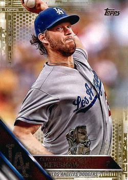 2016 Topps - Gold #150 Clayton Kershaw Front