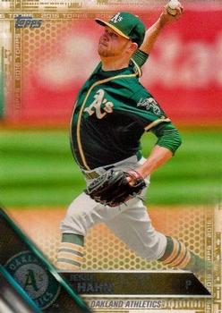 2016 Topps - Gold #229 Jesse Hahn Front