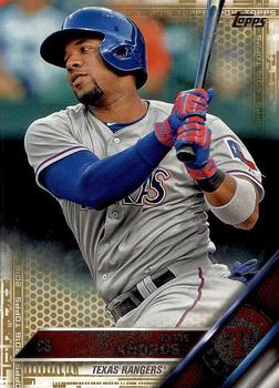 2016 Topps - Gold #277 Elvis Andrus Front