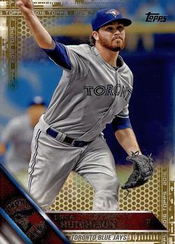 2016 Topps - Gold #343 Drew Hutchison Front