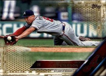 2016 Topps - Gold #357 Jace Peterson Front