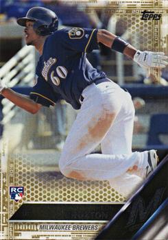 2016 Topps - Gold #364 Keon Broxton Front