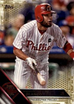 2016 Topps - Gold #383 Andres Blanco Front