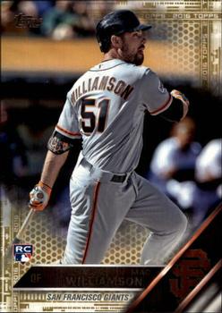 2016 Topps - Gold #397 Mac Williamson Front