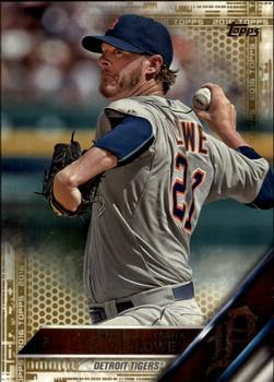 2016 Topps - Gold #412 Mark Lowe Front