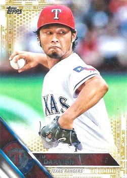 2016 Topps - Gold #418 Yu Darvish Front