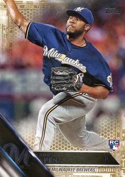 2016 Topps - Gold #430 Ariel Pena Front