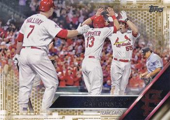 2016 Topps - Gold #448 St. Louis Cardinals Front