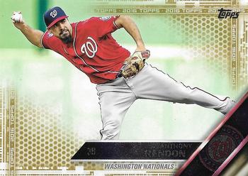 2016 Topps - Gold #520 Anthony Rendon Front