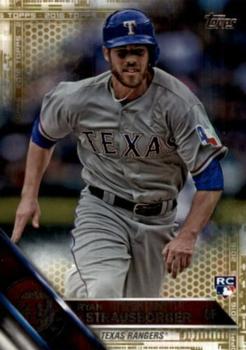 2016 Topps - Gold #575 Ryan Strausborger Front
