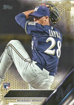 2016 Topps - Gold #634 Jorge Lopez Front