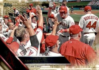 2016 Topps - Gold #644 Los Angeles Angels Front
