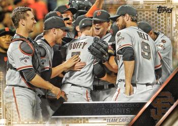 2016 Topps - Gold #648 San Francisco Giants Front