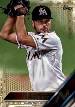 2016 Topps - Gold #676 Jarred Cosart Front