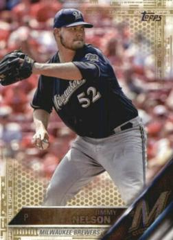 2016 Topps - Gold #690 Jimmy Nelson Front