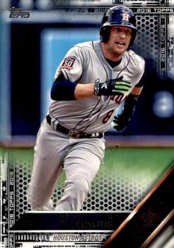 2016 Topps - Black #38 Jed Lowrie Front