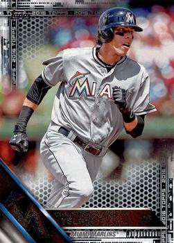 2016 Topps - Black #223 Christian Yelich Front