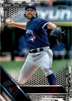2016 Topps - Black #493 R.A. Dickey Front