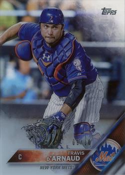 2016 Topps - Clear #31 Travis d'Arnaud Front