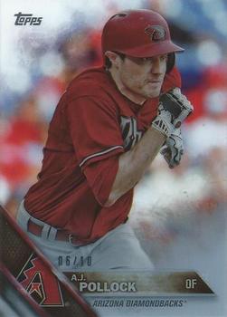 2016 Topps - Clear #130 A.J. Pollock Front