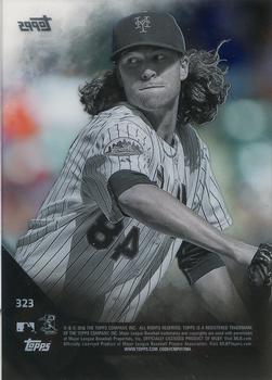 2016 Topps #323 Jacob deGrom Baseball Card 