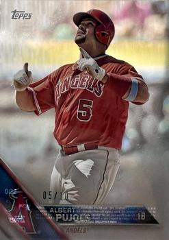 2016 Topps - Clear #500 Albert Pujols Front