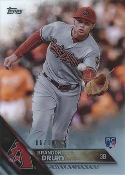 2016 Topps - Clear #607 Brandon Drury Front