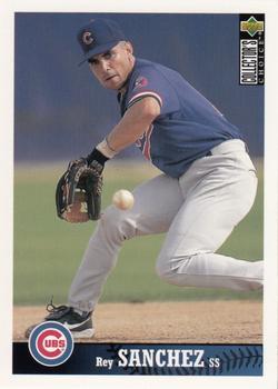 1997 Collector's Choice Chicago Cubs #CC5 Rey Sanchez Front