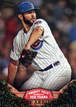 2016 Topps - 100 Years at Wrigley Field #WRIG-5 Jake Arrieta Front