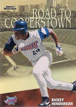 1998 Sports Illustrated Then and Now - Road to Cooperstown #5 RC Rickey Henderson Front