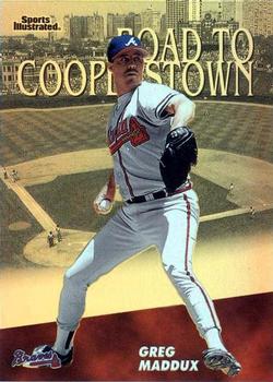 1998 Sports Illustrated Then and Now - Road to Cooperstown #6 RC Greg Maddux Front