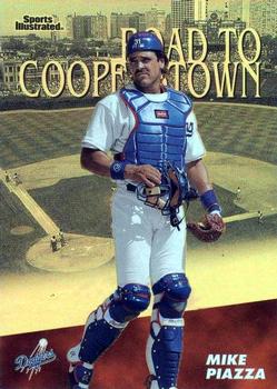 1998 Sports Illustrated Then and Now - Road to Cooperstown #8 RC Mike Piazza Front