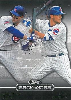 2016 Topps - Back-To-Back #B2B-2 Kris Bryant / Anthony Rizzo Front
