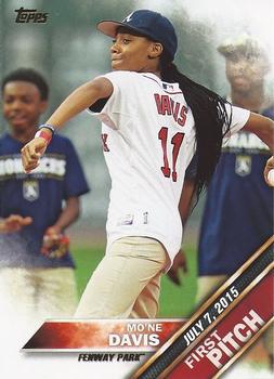 2016 Topps - First Pitch (Series 1) #FP-4 Mo'ne Davis Front