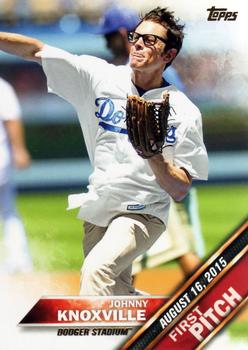 2016 Topps - First Pitch (Series 1) #FP-10 Johnny Knoxville Front