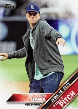 2016 Topps - First Pitch (Series 1) #FP-19 Tony Hawk Front