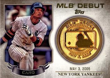 2016 Topps - MLB Debut Medallion (Series 1) #MDM-RC Robinson Cano Front