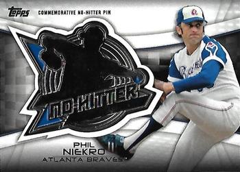 2016 Topps - No-Hitter Pin Relic #NHP-PN Phil Niekro Front