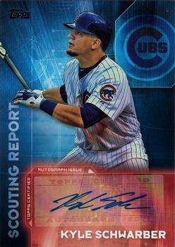 2016 Topps - Scouting Report Autographs #SRA-KSC Kyle Schwarber Front