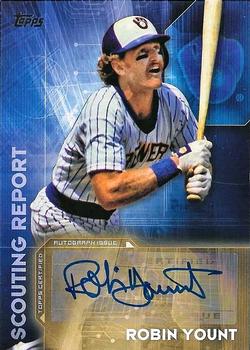 2016 Topps - Scouting Report Autographs #SRA-RY Robin Yount Front