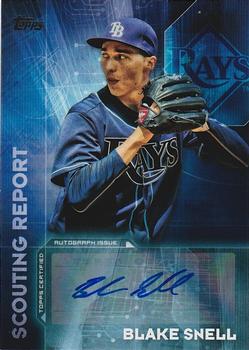 2016 Topps - Scouting Report Autographs #SRA-BSN Blake Snell Front