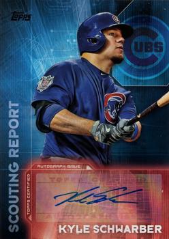 2016 Topps - Scouting Report Autographs #SRA-KS Kyle Schwarber Front