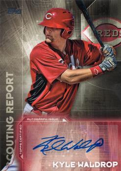 2016 Topps - Scouting Report Autographs #SRA-KW Kyle Waldrop Front