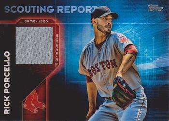 2016 Topps - Scouting Report Relics #SRR-RP Rick Porcello Front