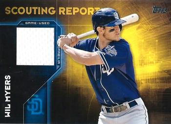 2016 Topps - Scouting Report Relics #SRR-WM Wil Myers Front