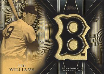 2016 Topps - Team Logo Pin Relic #TLP-TW Ted Williams Front