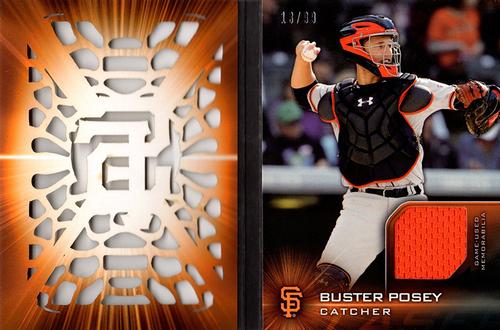 2016 Topps - Topps Laser Relics #TLR-BP Buster Posey Front