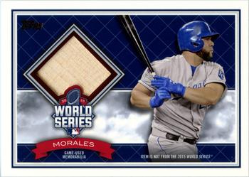 2016 Topps - World Series Champion Relics #WCR-KM Kendrys Morales Front