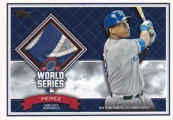 2016 Topps - World Series Champion Relics #WCR-SP Salvador Perez Front